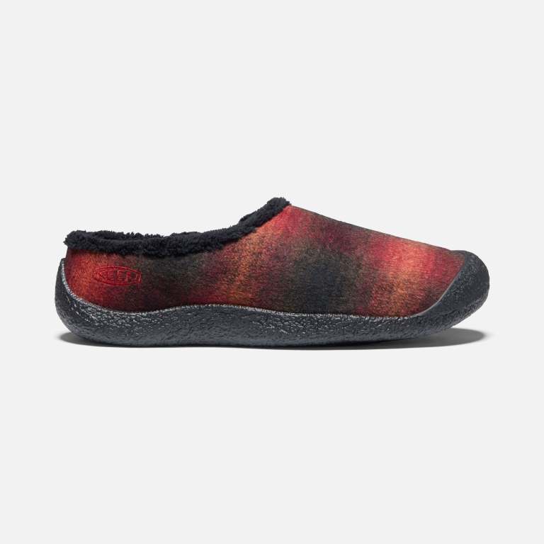 Keen Howser Slide Shoes - Women's Red Black Footwear